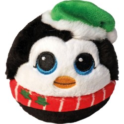 TY Beanie Bouncers Χνουδωτό Μπαλάκι που Αναπηδάει Πινγκουίνος Λευκό and Μαύρο 1607-83078 008421830787